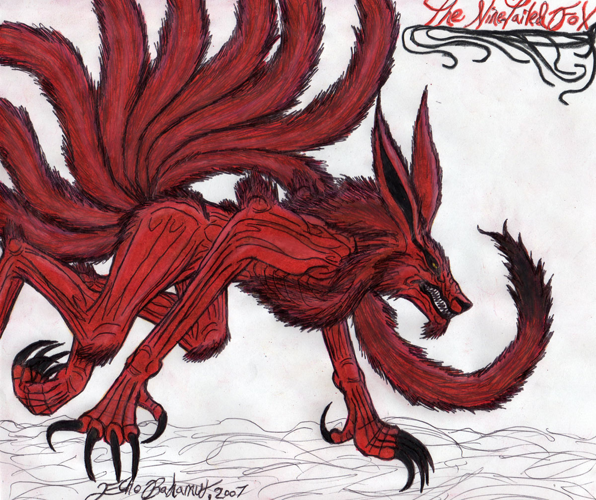 Nine Tailed Demon Fox Picture