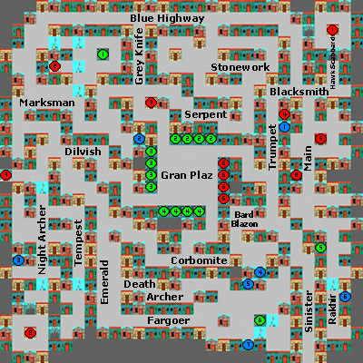 Map of Skara Brae
