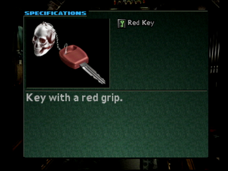 Use the red key