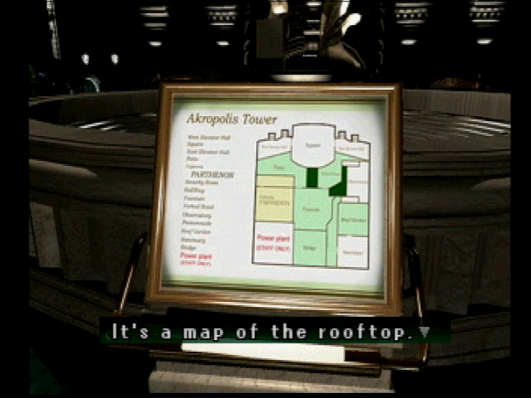 Akropolis Tower roof map