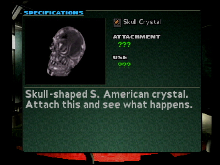 Skull crystal